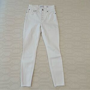 Lucky Brand Bridgette High Rise Skinny Jeans • 25 • White